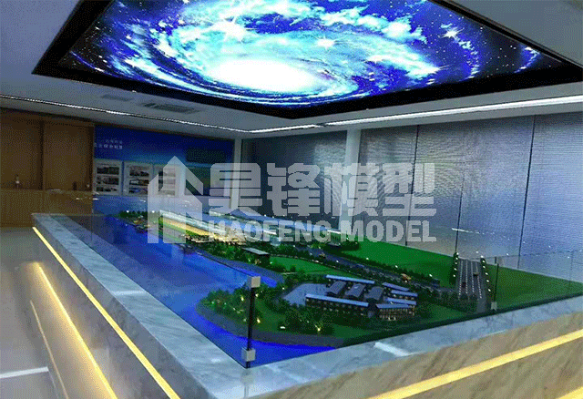 丽江地产建筑模型设计