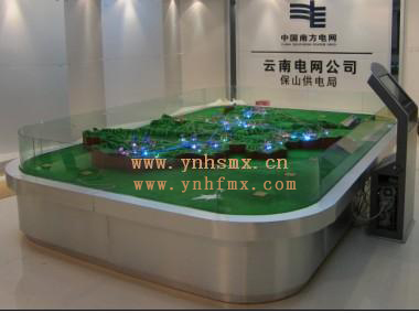 丽江保山地形模型设计