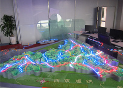 丽江地形模型