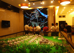丽江版纳地形模型