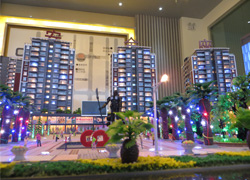 丽江小区多层住宅模型