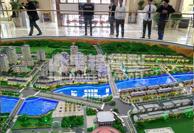 丽江规划模型设计-广南御景尚城
