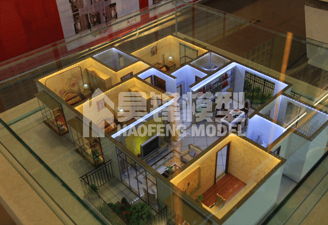 丽江住宅户型模型
