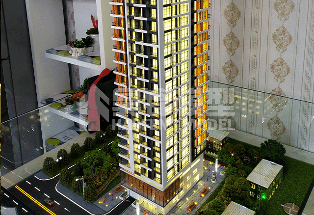 丽江商住模型-柬埔寨西港酒店